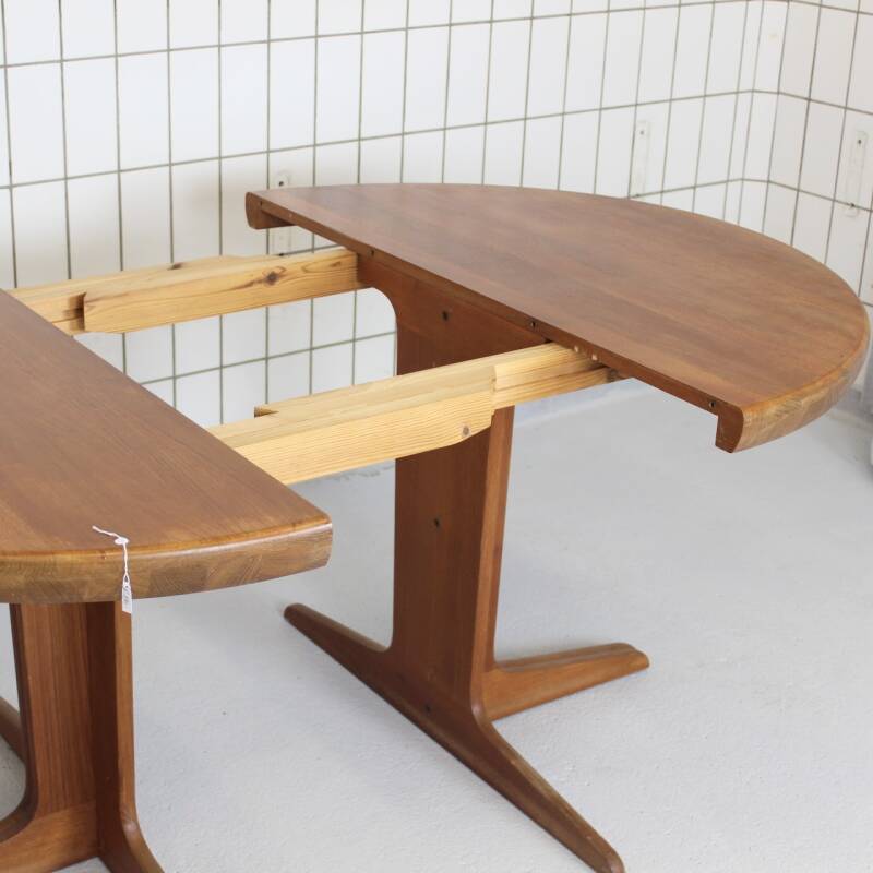 Vintage uitschuifbare eettafel, Deens design