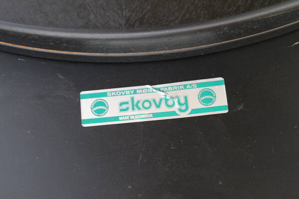 Runder ausziehbarer Vintage-Esstisch – dänisches Design Skovby, Modell DC06/SM32 | 01112