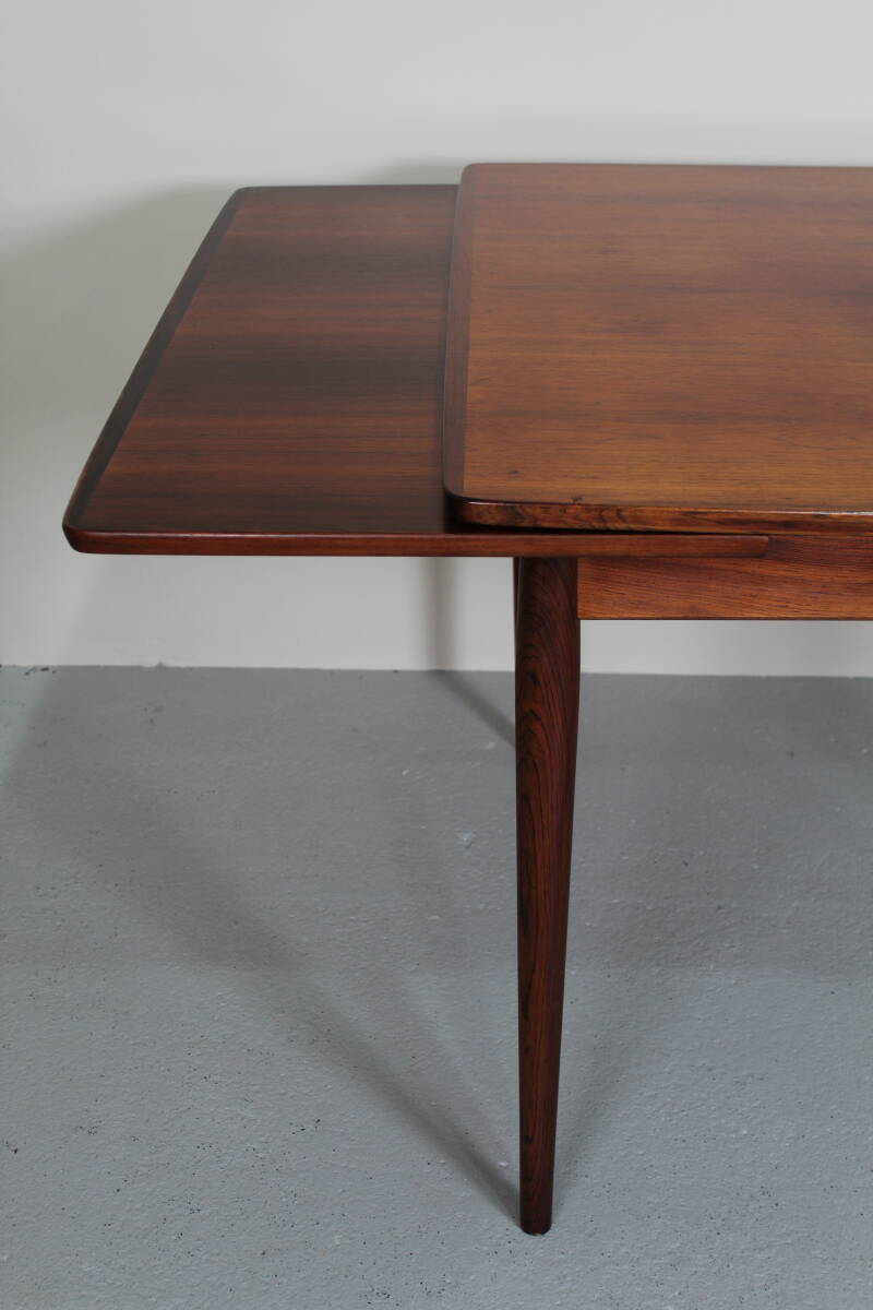 Vintage Deens Design vierkante uitschuifbare eettafel - Sibast jaren '60 | 01278