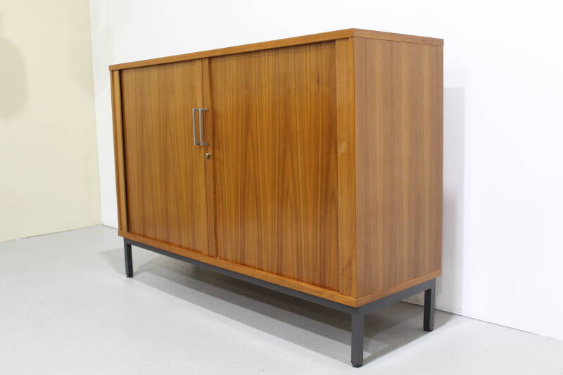 Vintage archiefkast, dressoir - schuifdeuren jaren '60 | 01262