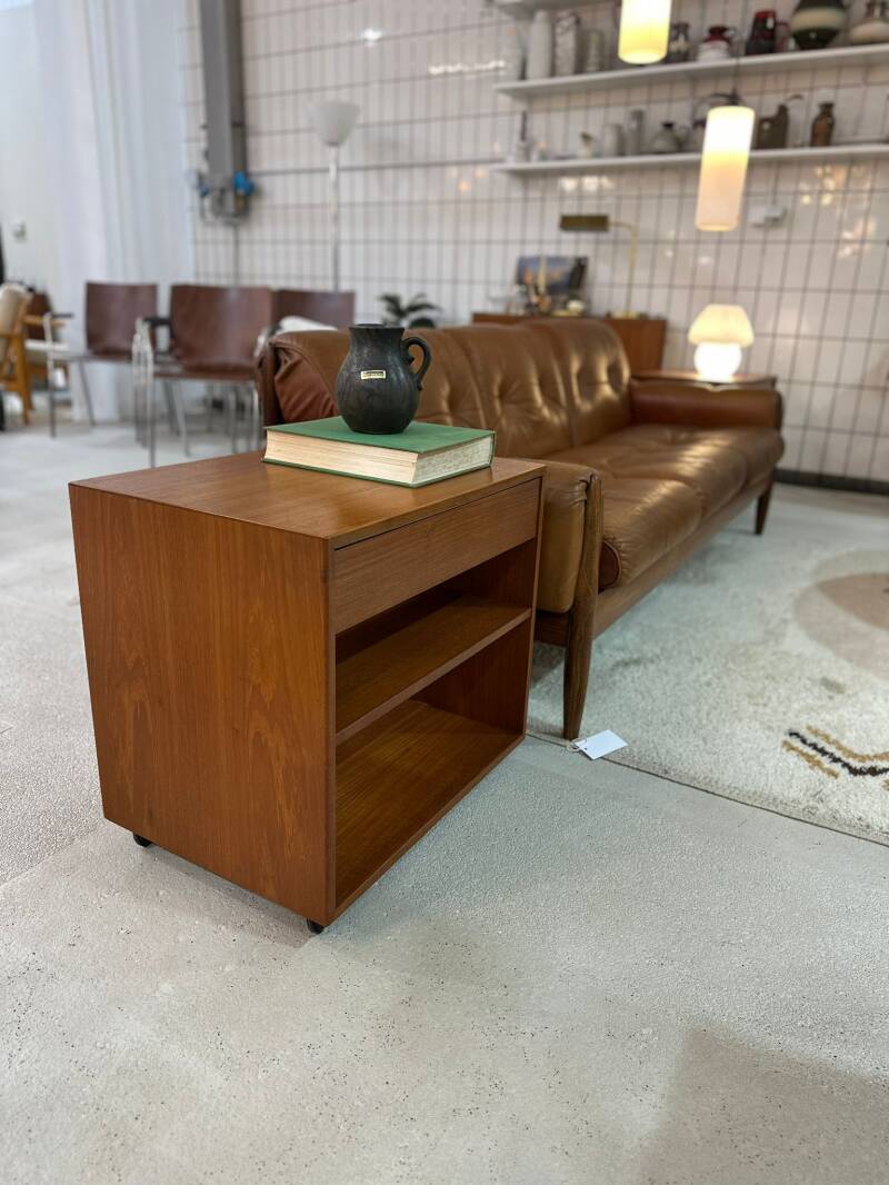 Vintage set kastjes, nachtkastjes - teak, jaren '60