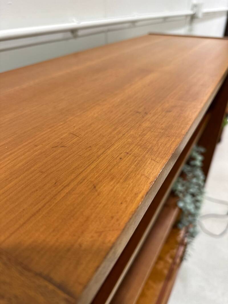 Vintage boekenkast - jaren '60, teak | 01491