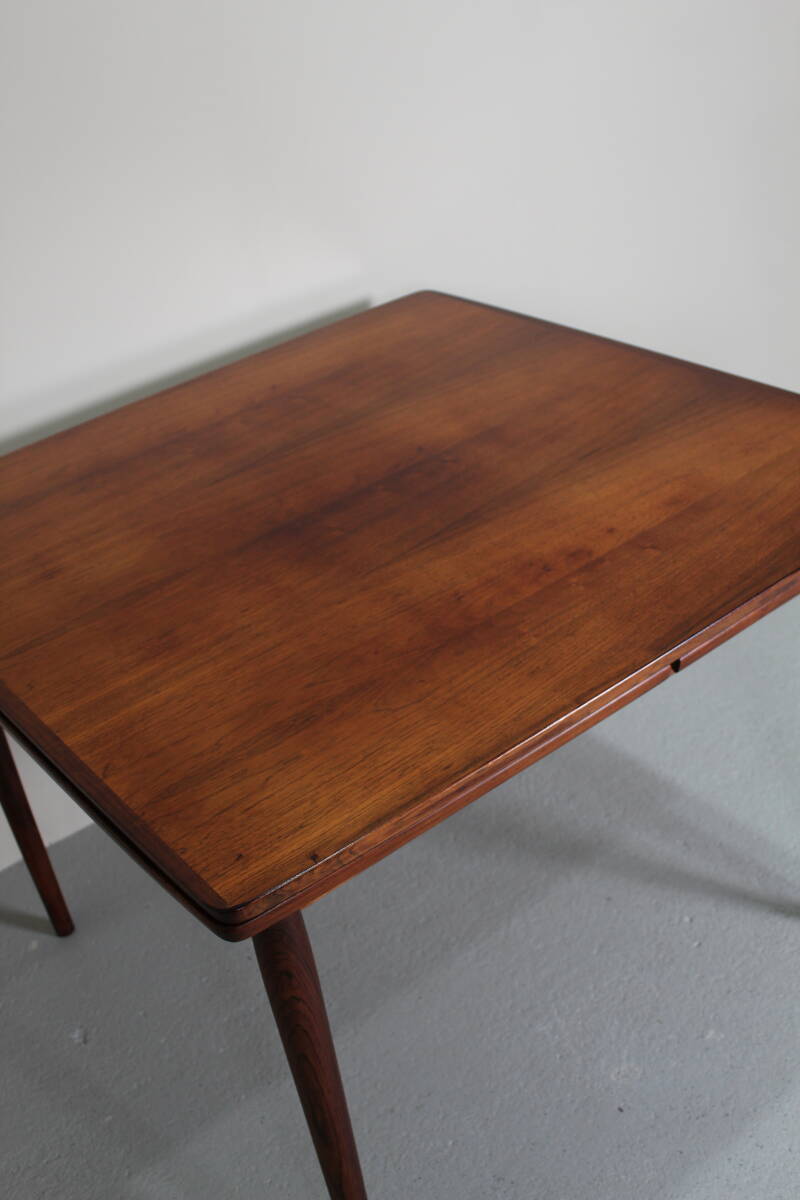 Vintage Deens Design vierkante uitschuifbare eettafel - Sibast jaren '60 | 01278