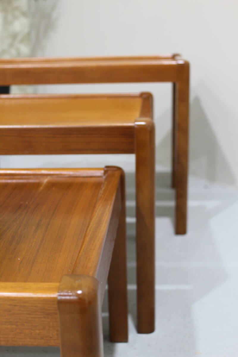 Vintage nesting tables, bijzettafels, mimiset - jaren '60 | 01351