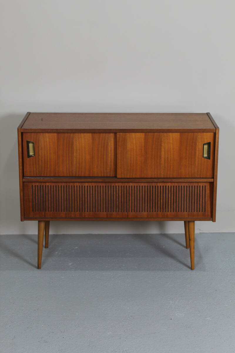 Vintage dressoir, sideboard, audiomeubel, radiokast - Philips, jaren '60 | 01290