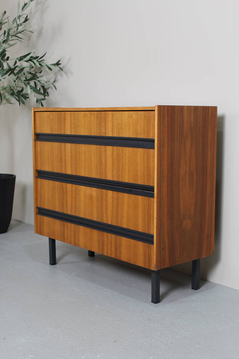 Vintage dressoir, schoenenkastje - hout, jaren '60 | 01251