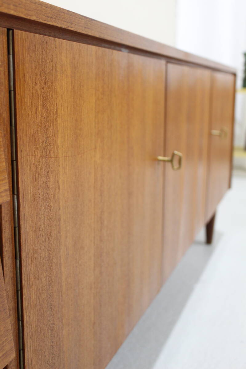 Vintage tv-meubel, dressoir, sideboard - teak, jaren '60 | 01292