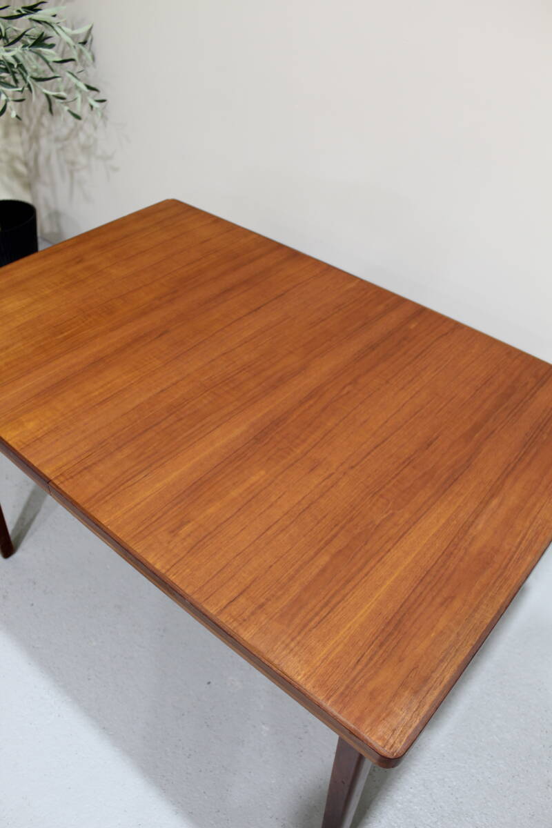 Vintage extendable dining table - 1960s, teak | 01353