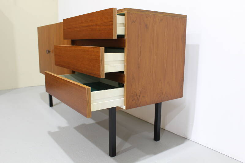 Vintage dressoir, sideboard - teak hout jaren '60, '70 | 01175