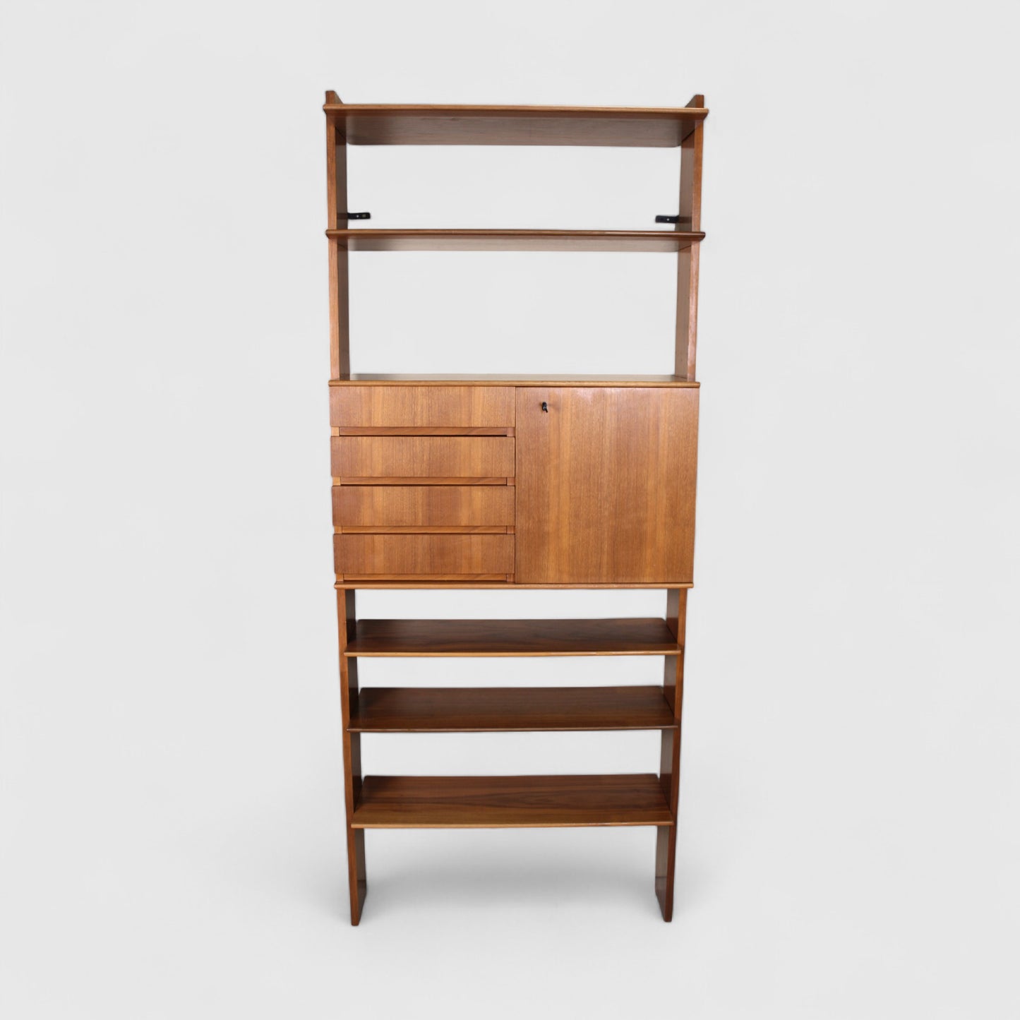 Vintage design wandkast boekenkast 2