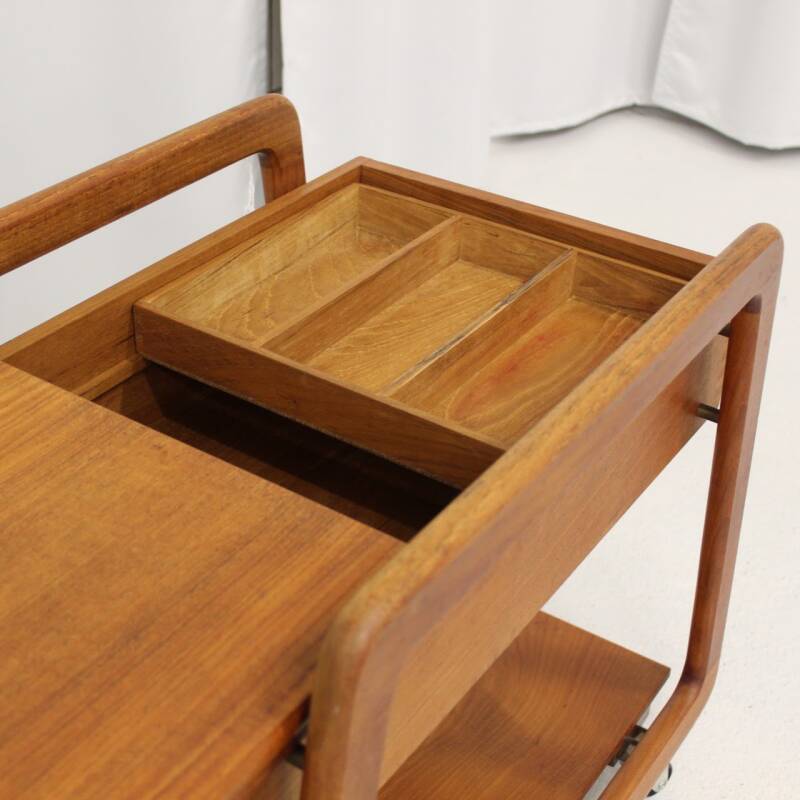 Vintage design serving trolley