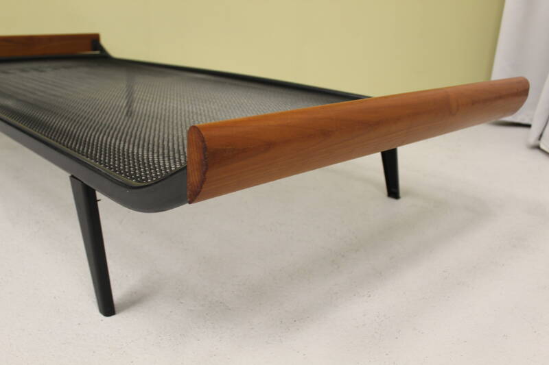 2x Vintage Auping Cleopatra day bed - teak hout, metaal, jaren '60 | 00815 — 2 stuks