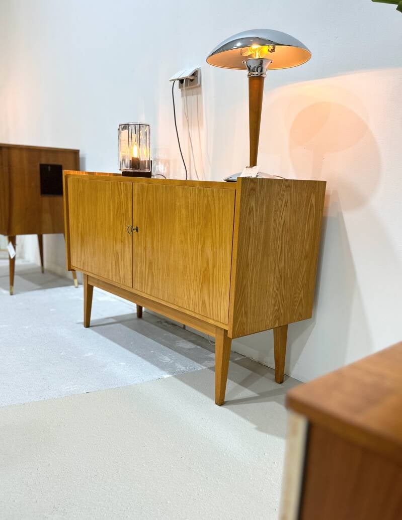 Vintage dressoir, sideboard - licht hout jaren '60 | 00968