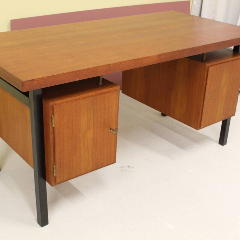 Vintage bureau, dubbelzijdig