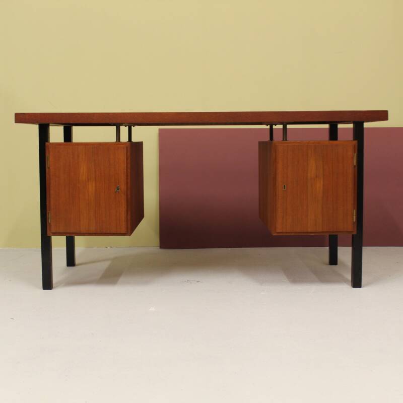 Vintage bureau, dubbelzijdig