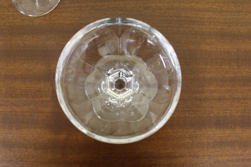 Vintage Crystal Champagne Coupes