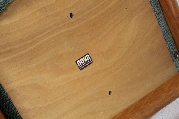 4x Vintage eetkamerstoelen, Deens Design, NOVA Møbler