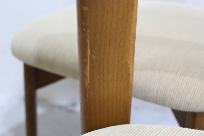 5x Vintage dining room chairs - 70s | 00936