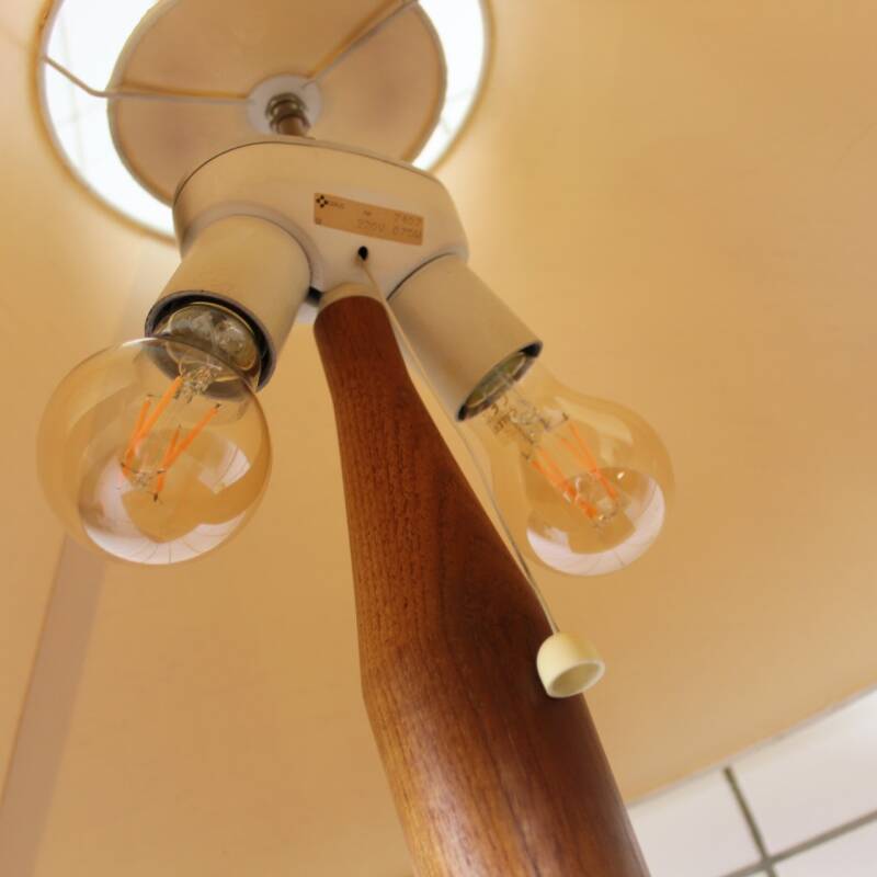 Vintage Deense tafellamp Domus