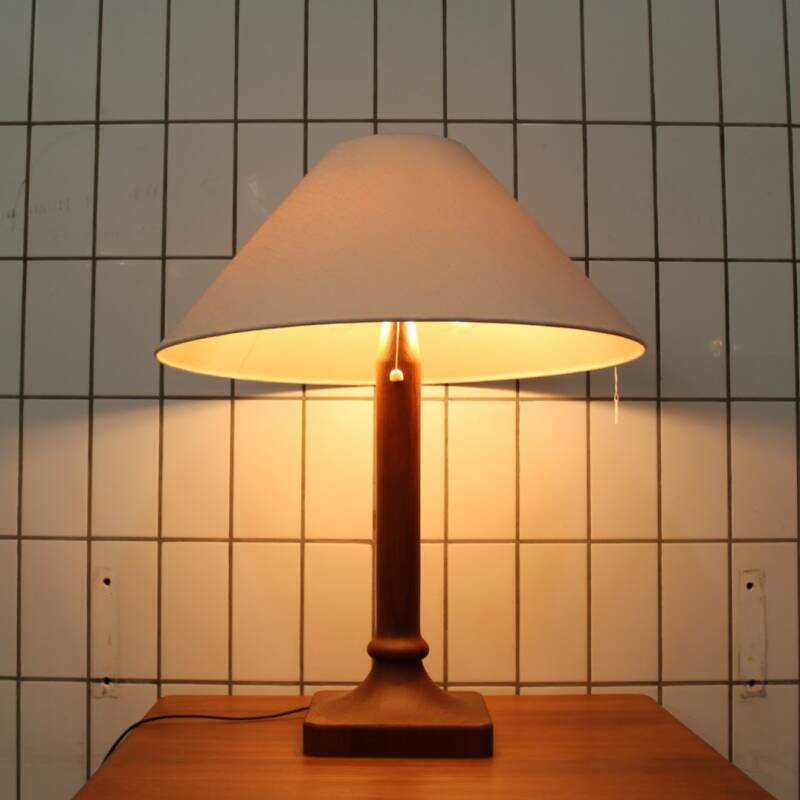 Vintage Deense tafellamp Domus