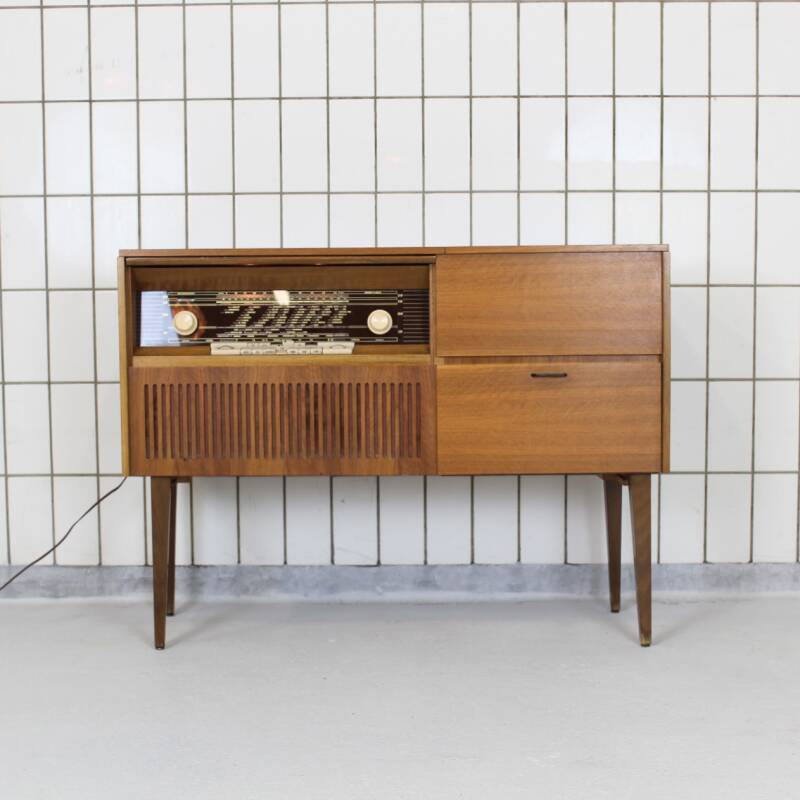 Vintage audiomeubel, dressoir
