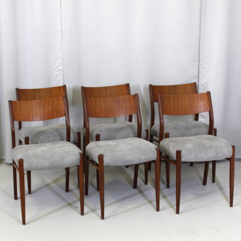 6x Vintage Esszimmerstühle