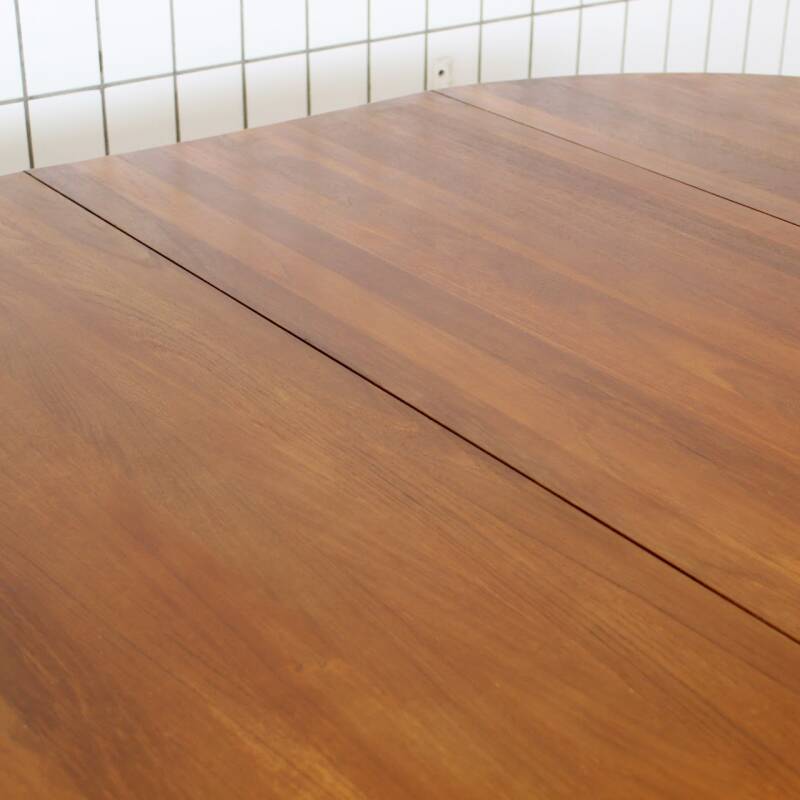 Vintage uitschuifbare eettafel, Deens design