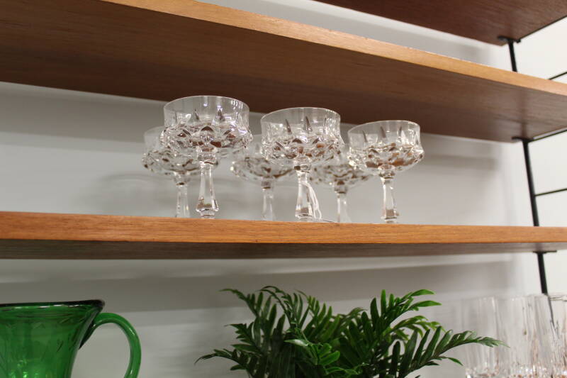 Vintage crystal glasses