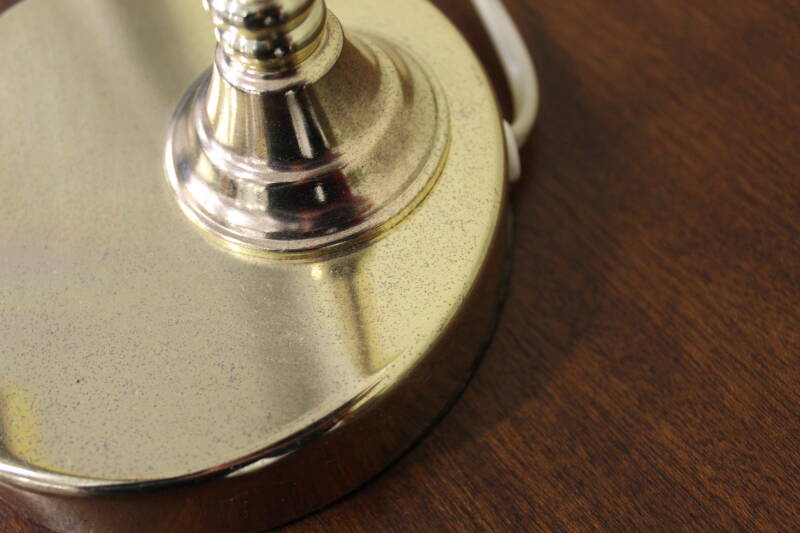 Vintage table lamp, notary lamp