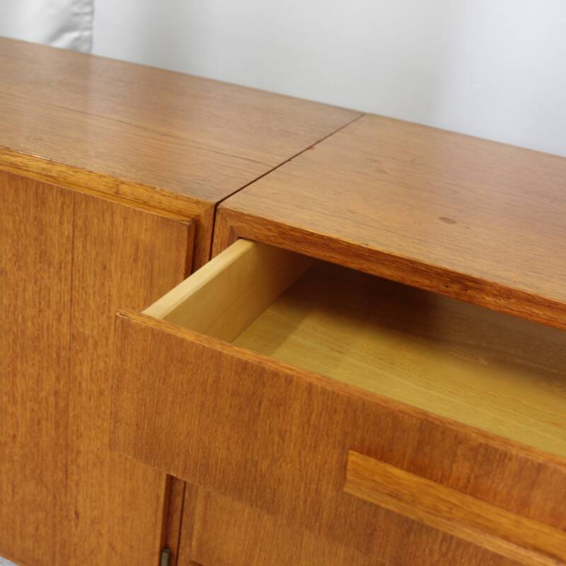 Vintage dressoir, tweedelig