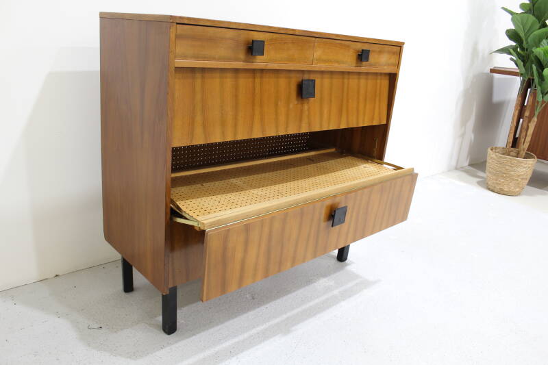 Vintage Sideboard, Schuhschrank - Holz, 60er | 01047
