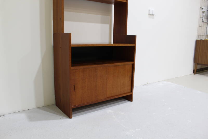 Vintage highboard Poul Cadovius for KLM - 1960s, teak | 00898