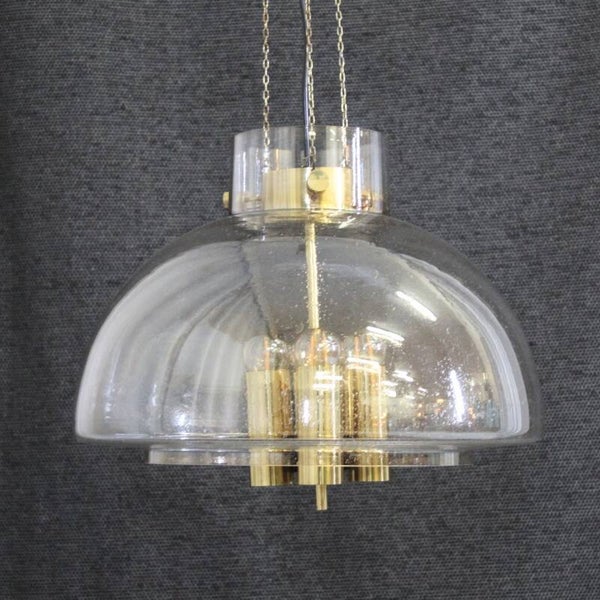 Vintage Glashütte Limburg hanglamp