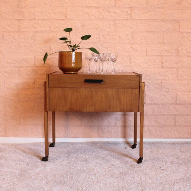 Vintage sewing cabinet, side table