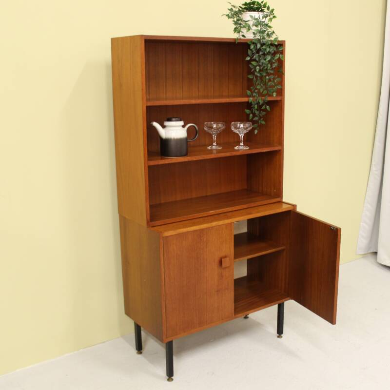 Vintage wandkast, highboard (1/3)