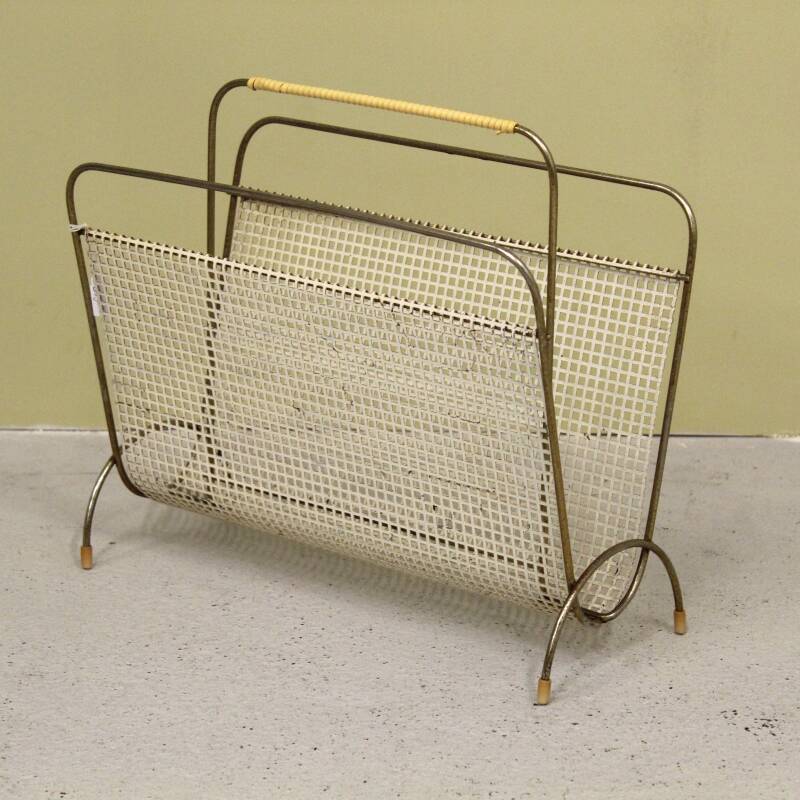 Vintage Pilastro magazine rack
