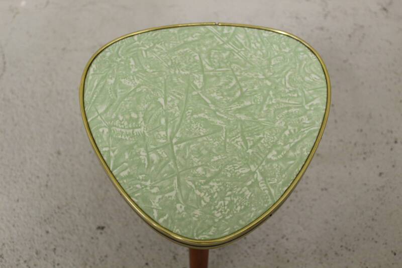 Vintage plantentafeltje, groen - jaren '60 | 00865