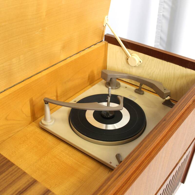 Vintage sideboard, radio cabinet, music cabinet