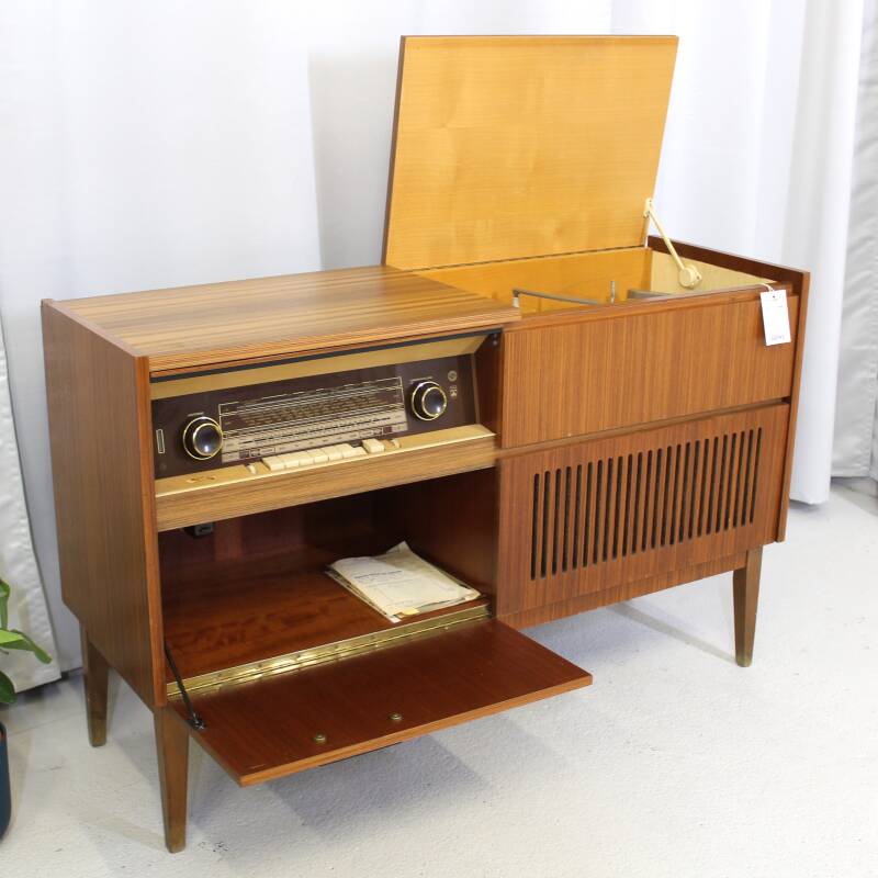 Vintage sideboard, radio cabinet, music cabinet