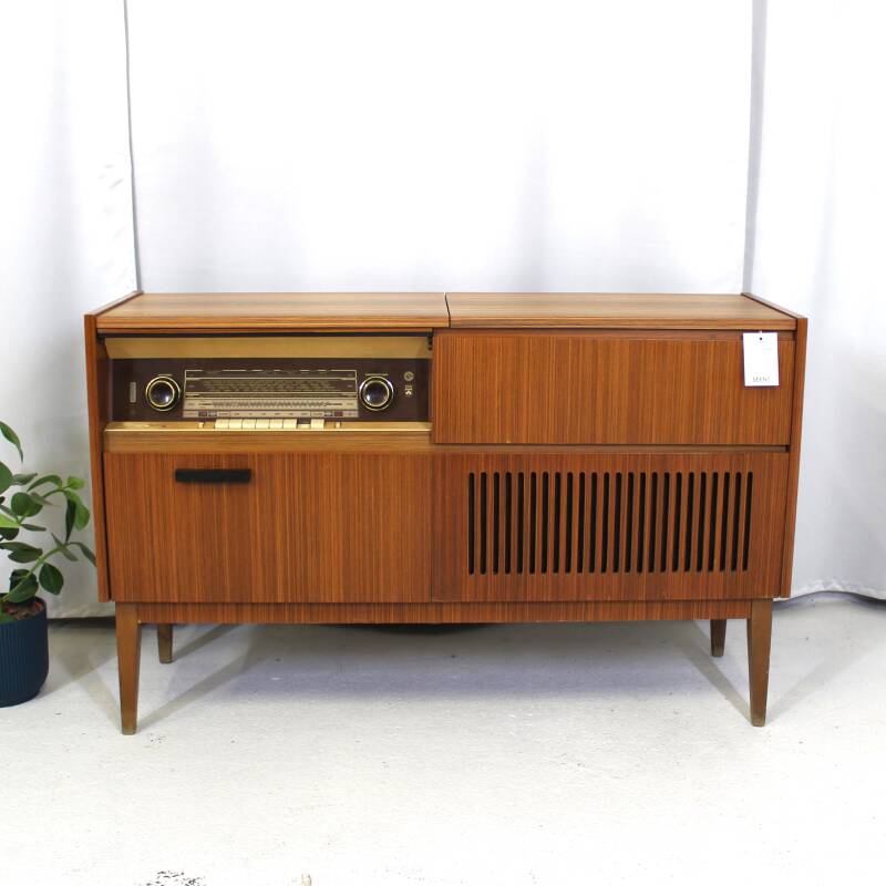 Vintage sideboard, radio cabinet, music cabinet
