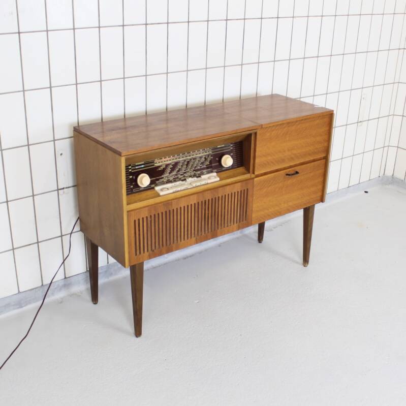 Vintage audiomeubel, dressoir