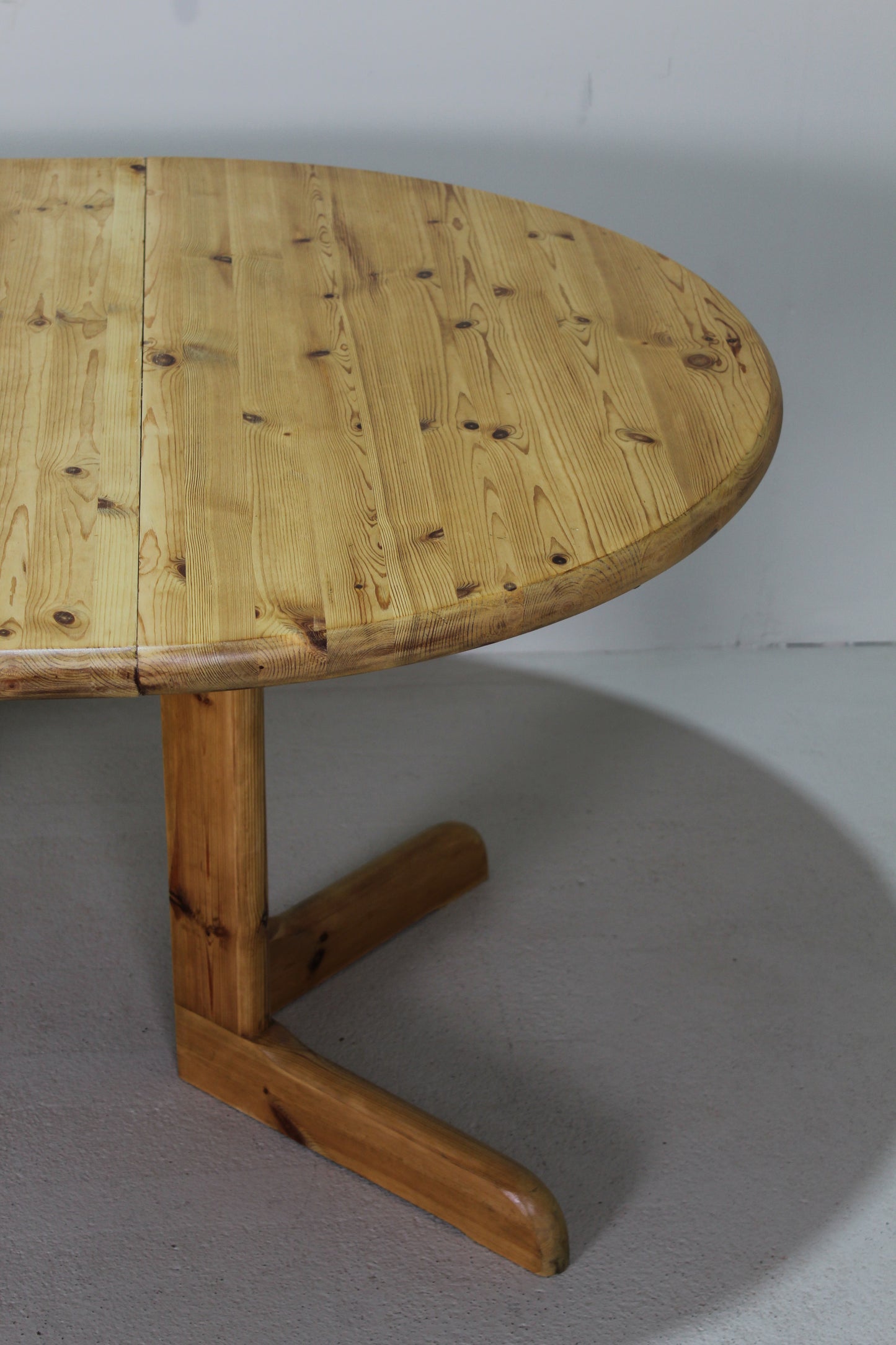 Vintage Deense design eettafel - Rainer Daumiller, grenen jaren '70
