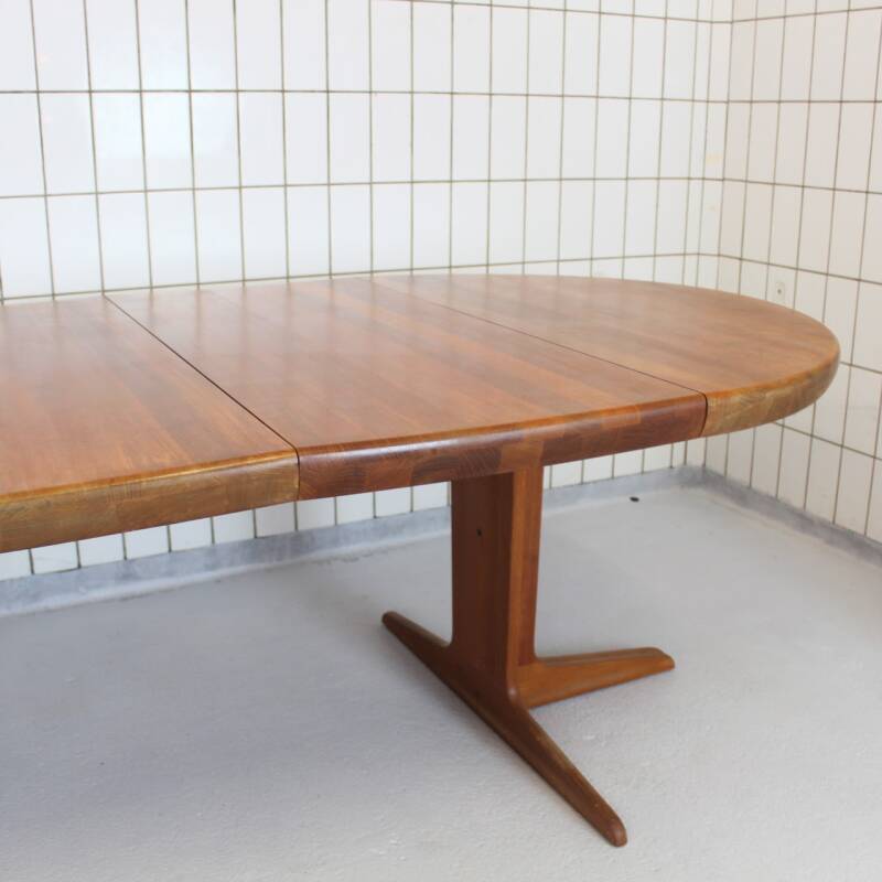 Vintage uitschuifbare eettafel, Deens design