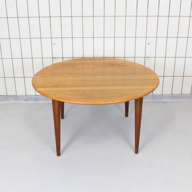Vintage ronde salontafel