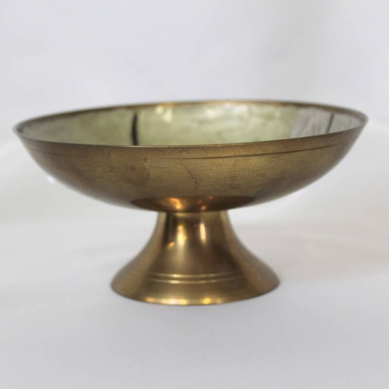 Vintage brass bowl, jewelry bowl