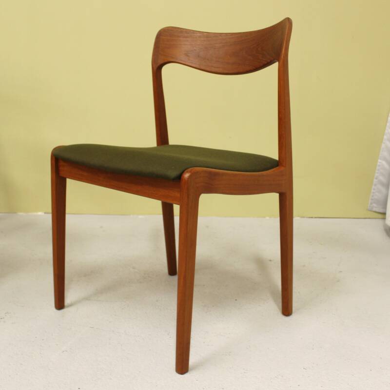 6x Vintage Esszimmerstühle, dänisches Design