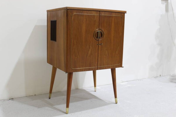 Vintage Schrank, Fernsehschrank, Audioschrank – Gründig | 00951