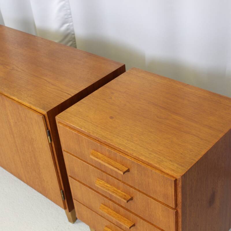 Vintage dressoir, tweedelig