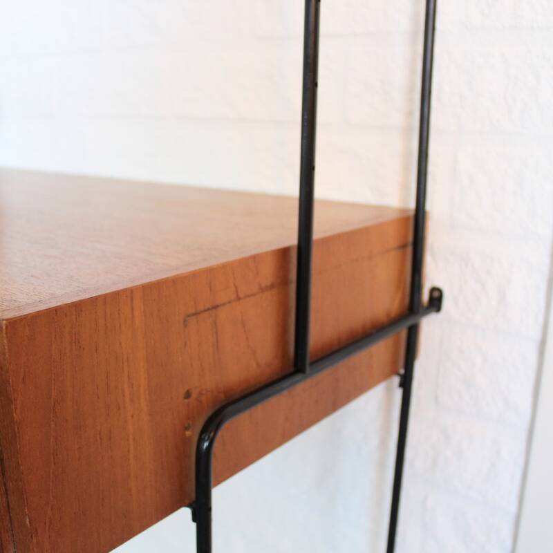 Vintage Omnia wandsysteem, bureau/kast
