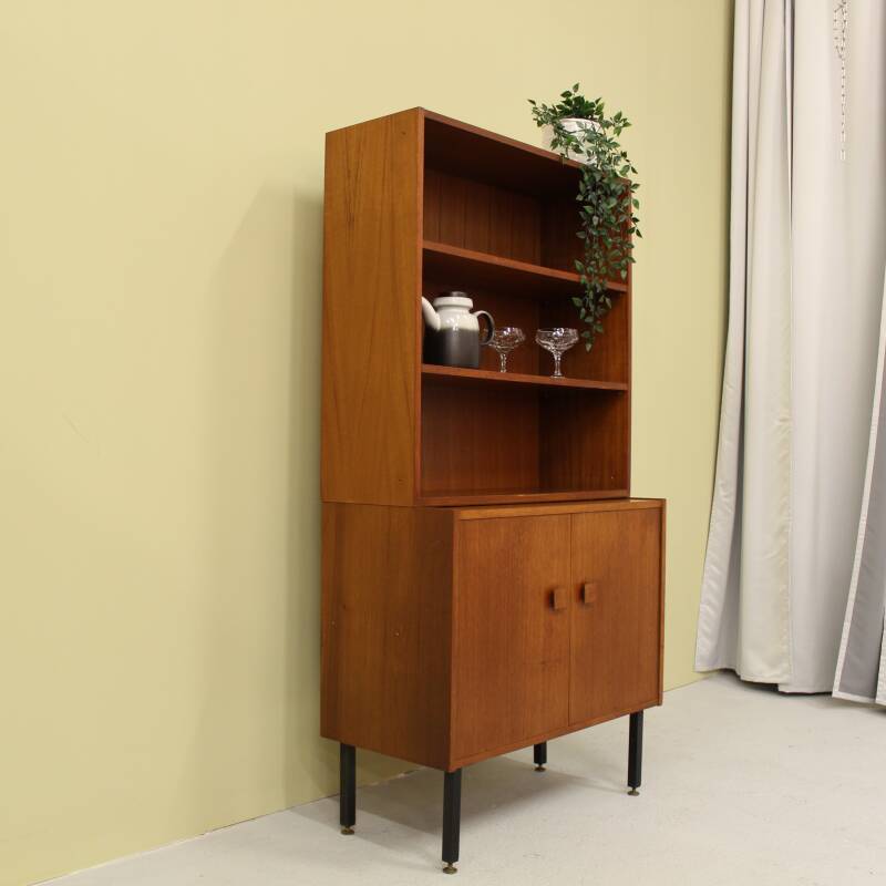 Vintage wandkast, highboard (1/3)